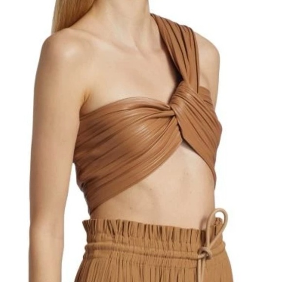 A.L.C. Vegan leather crop top! NWT!!! - Picture 5 of 6